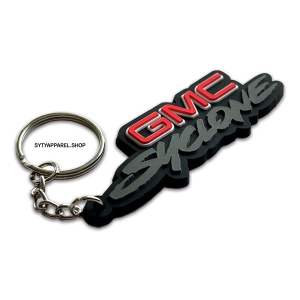 GMC Syclone Keychain - Silver