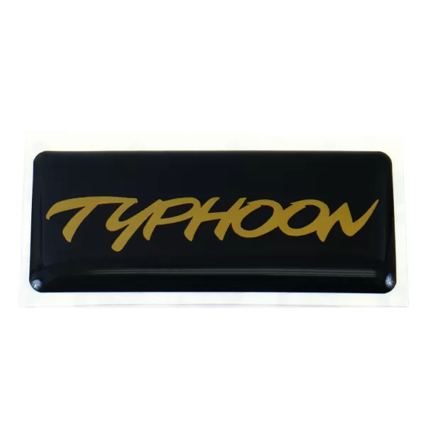 93 Typhoon Glovebox Door Emblem